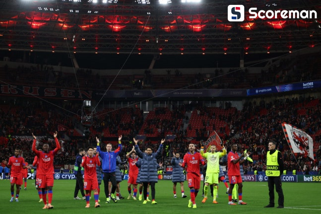 PSG, 레버쿠젠 7-2 대파 →UCL 3전 전승, 선두 등극